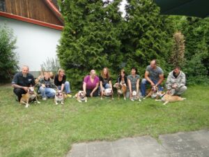 Welpentreffen am 18 . 06 .2011